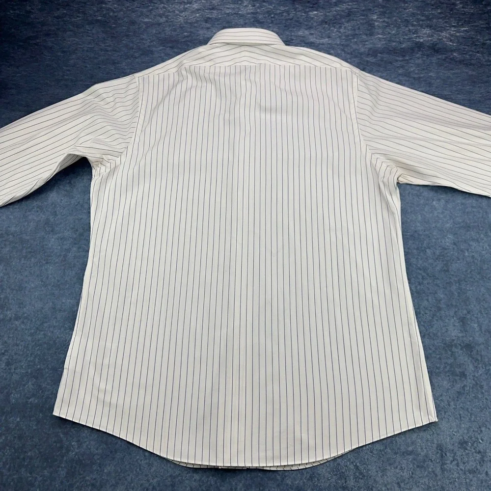 Brooks Brothers Regent Fit Striped Supima Cotton‎ Non-Iron Dress Shirt 16.5 33